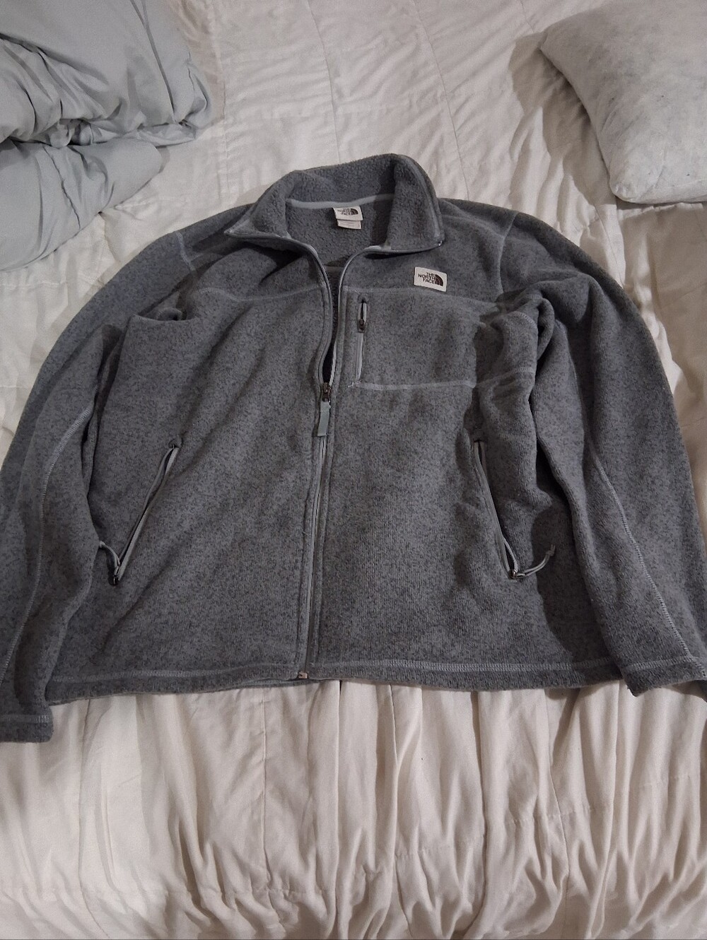 Gently Used North Face Zip-up Size Large